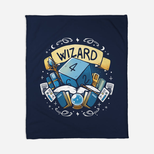 Wizard And Magic-None-Fleece-Blanket-Vallina84