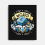 Wizard And Magic-None-Stretched-Canvas-Vallina84