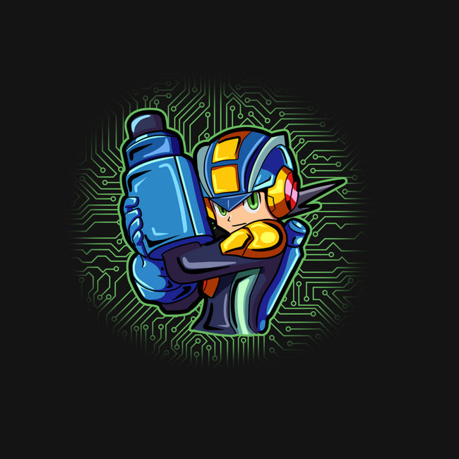 Cyber Warrior-None-Drawstring-Bag-nickzzarto