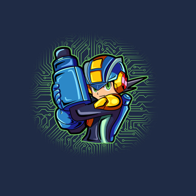 Cyber Warrior-None-Drawstring-Bag-nickzzarto