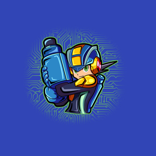 Cyber Warrior-None-Drawstring-Bag-nickzzarto
