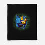 Cyber Warrior-None-Fleece-Blanket-nickzzarto