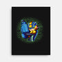 Cyber Warrior-None-Stretched-Canvas-nickzzarto
