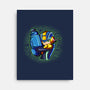 Cyber Warrior-None-Stretched-Canvas-nickzzarto