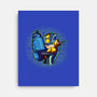 Cyber Warrior-None-Stretched-Canvas-nickzzarto