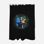 Cyber Warrior-None-Polyester-Shower Curtain-nickzzarto