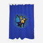 Cyber Warrior-None-Polyester-Shower Curtain-nickzzarto