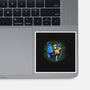 Cyber Warrior-None-Glossy-Sticker-nickzzarto