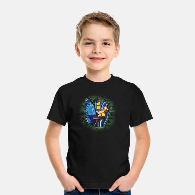 Cyber Warrior-Youth-Basic-Tee-nickzzarto