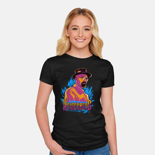 Cook Of The Crystals-Womens-Fitted-Tee-Diego Oliver