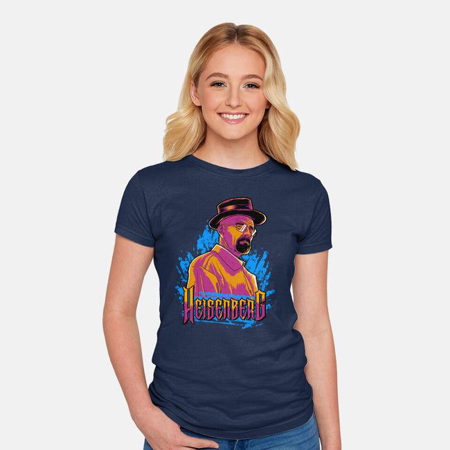 Cook Of The Crystals-Womens-Fitted-Tee-Diego Oliver