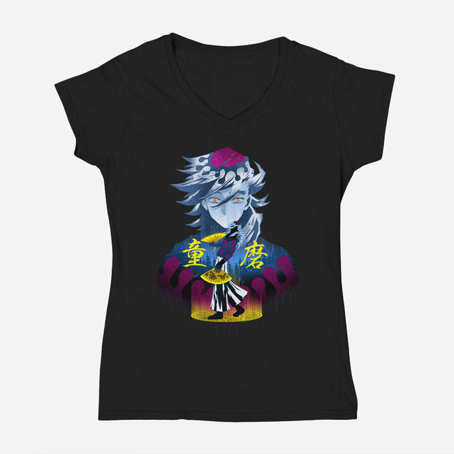 Second Highers-Mon-Womens-V-Neck-Tee-hypertwenty