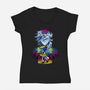 Second Highers-Mon-Womens-V-Neck-Tee-hypertwenty