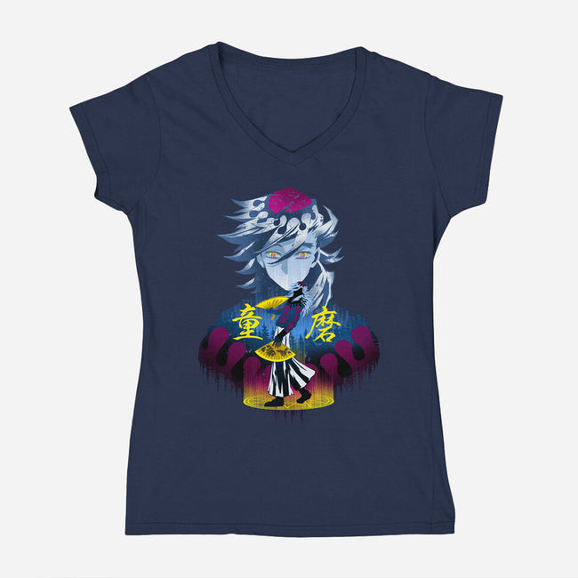Second Highers-Mon-Womens-V-Neck-Tee-hypertwenty