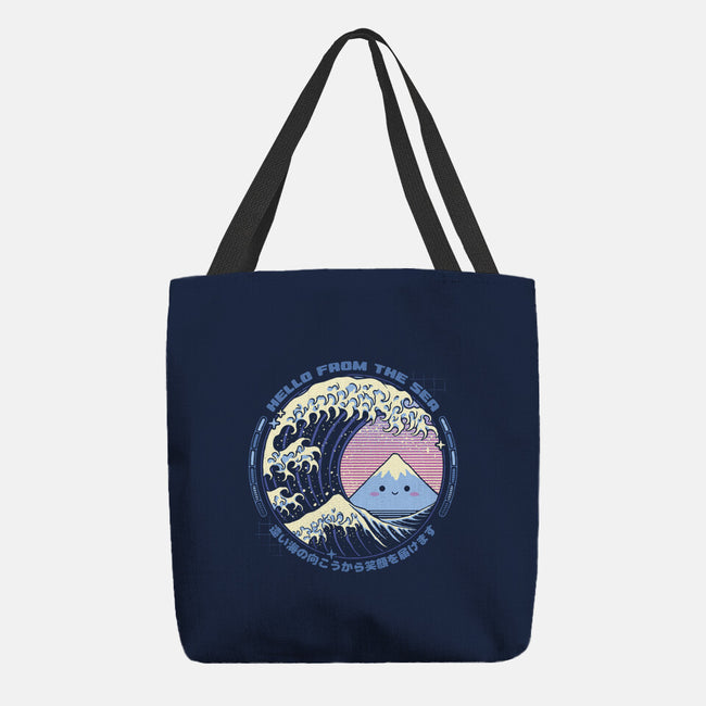 Hello Wave-None-Basic Tote-Bag-StudioM6