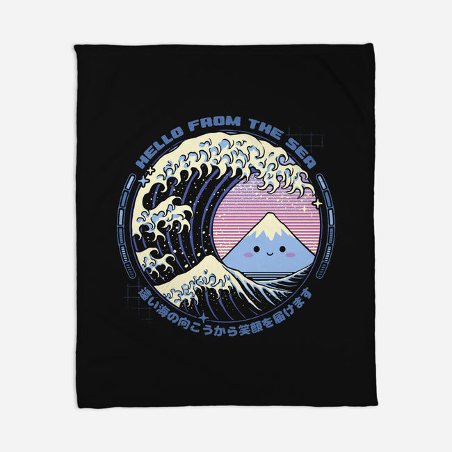 Hello Wave-None-Fleece-Blanket-StudioM6