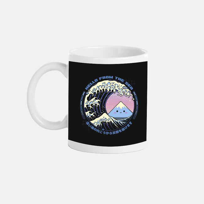 Hello Wave-None-Mug-Drinkware-StudioM6