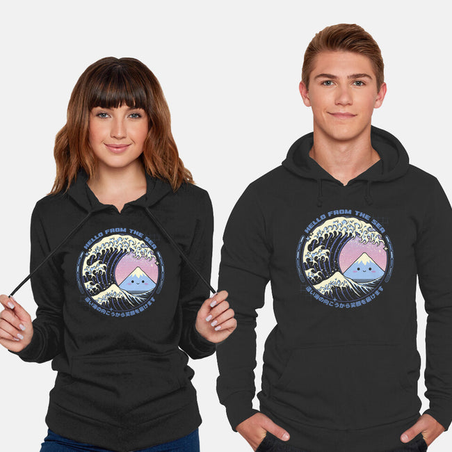 Hello Wave-Unisex-Pullover-Sweatshirt-StudioM6