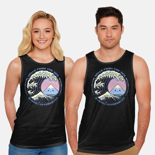 Hello Wave-Unisex-Basic-Tank-StudioM6