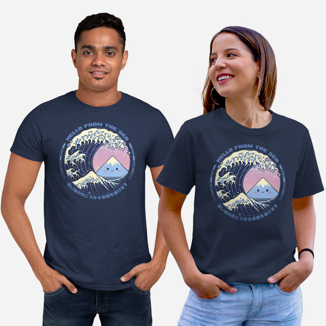 Hello Wave-Unisex-Basic-Tee-StudioM6
