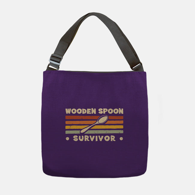Wooden Spoon Survivor-None-Adjustable Tote-Bag-retrodivision