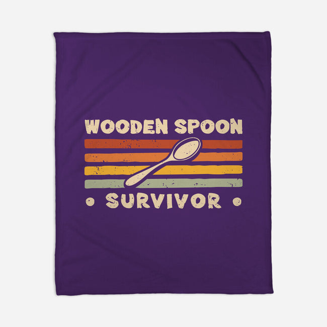 Wooden Spoon Survivor-None-Fleece-Blanket-retrodivision