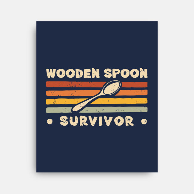Wooden Spoon Survivor-None-Stretched-Canvas-retrodivision