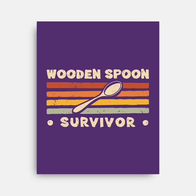 Wooden Spoon Survivor-None-Stretched-Canvas-retrodivision
