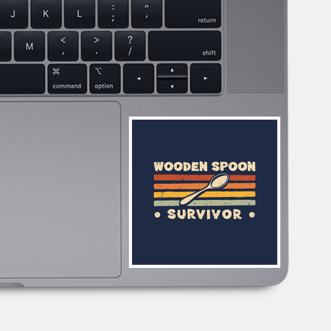 Wooden Spoon Survivor-None-Glossy-Sticker-retrodivision
