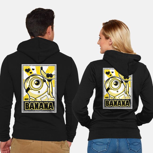 Oh Banana-Unisex-Zip-Up-Sweatshirt-FernandoSala