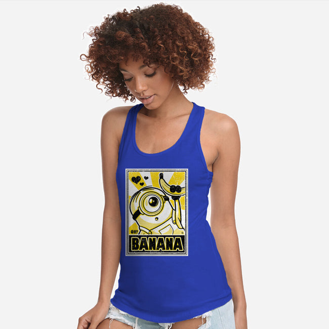 Oh Banana-Womens-Racerback-Tank-FernandoSala