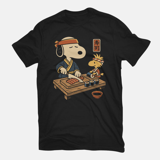 Sushi Tomodachi Club-Unisex-Basic-Tee-Popnotic