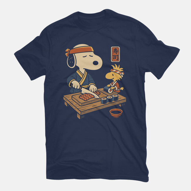 Sushi Tomodachi Club-Womens-Basic-Tee-Popnotic