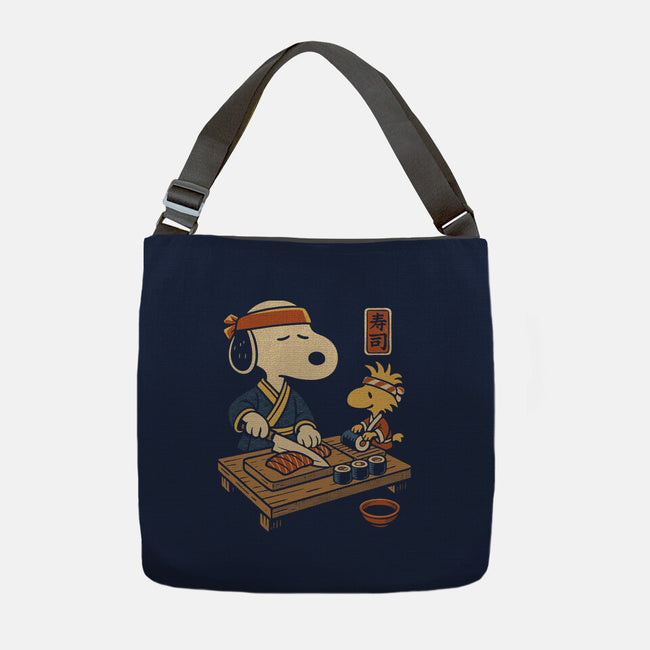 Sushi Tomodachi Club-None-Adjustable Tote-Bag-Popnotic