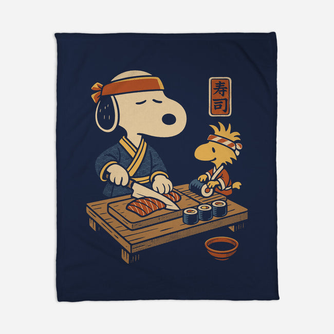 Sushi Tomodachi Club-None-Fleece-Blanket-Popnotic