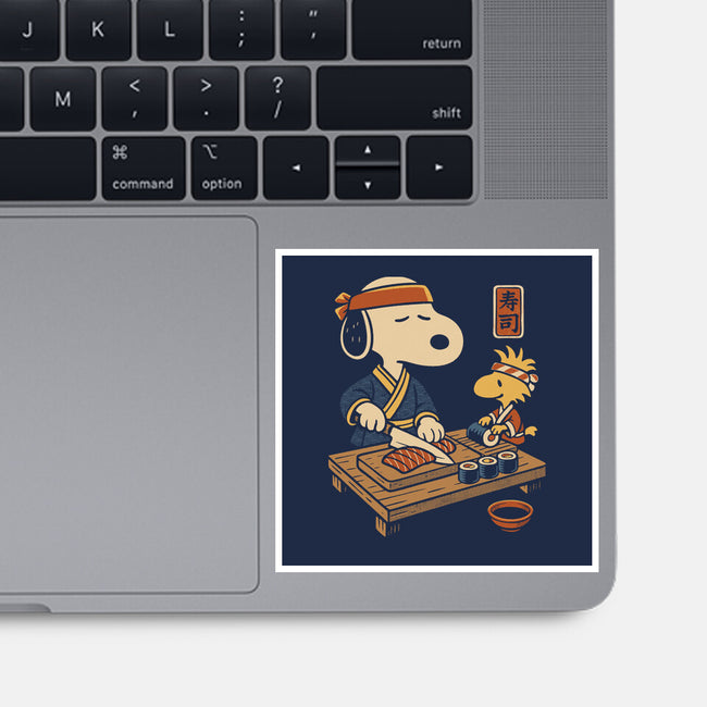 Sushi Tomodachi Club-None-Glossy-Sticker-Popnotic