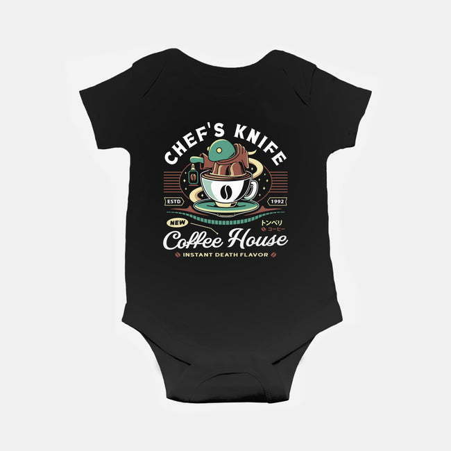 Chefs Knife Coffee Crest-Baby-Basic-Onesie-LAGELANTEE