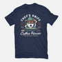 Chefs Knife Coffee Crest-Mens-Basic-Tee-LAGELANTEE