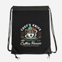 Chefs Knife Coffee Crest-None-Drawstring-Bag-LAGELANTEE