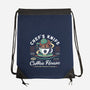 Chefs Knife Coffee Crest-None-Drawstring-Bag-LAGELANTEE