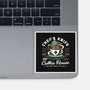 Chefs Knife Coffee Crest-None-Glossy-Sticker-LAGELANTEE