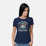 Chefs Knife Coffee Crest-Womens-Basic-Tee-LAGELANTEE