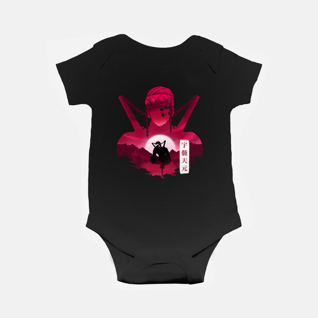 Sound Hashira-Baby-Basic-Onesie-Dixie Z