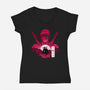 Sound Hashira-Womens-V-Neck-Tee-Dixie Z