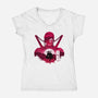 Sound Hashira-Womens-V-Neck-Tee-Dixie Z