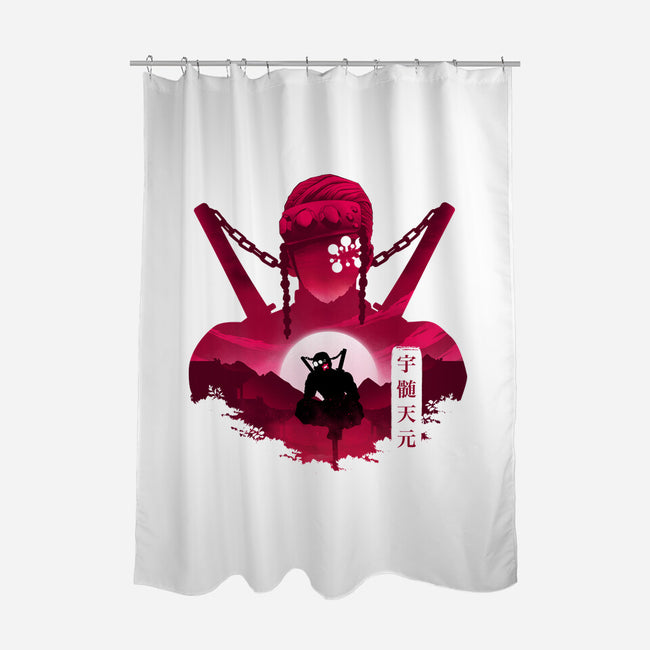 Sound Hashira-None-Polyester-Shower Curtain-Dixie Z