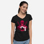 Sound Hashira-Womens-V-Neck-Tee-Dixie Z