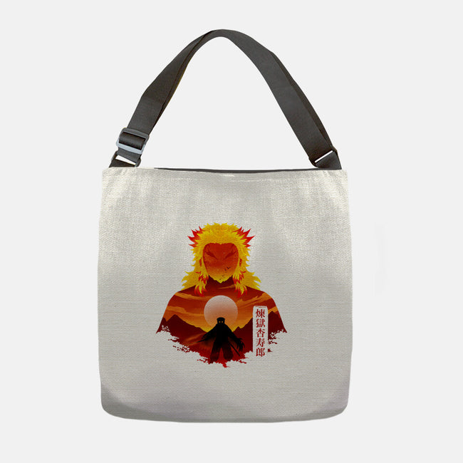 Flame Hashira-None-Adjustable Tote-Bag-Dixie Z