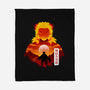 Flame Hashira-None-Fleece-Blanket-Dixie Z