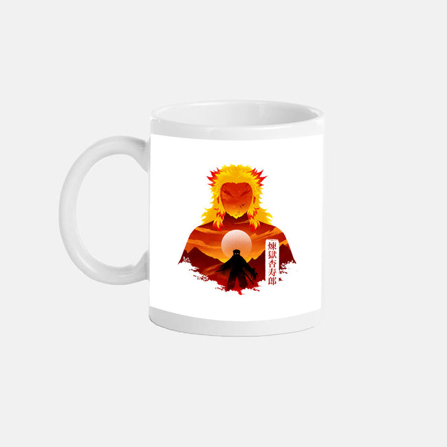 Flame Hashira-None-Mug-Drinkware-Dixie Z